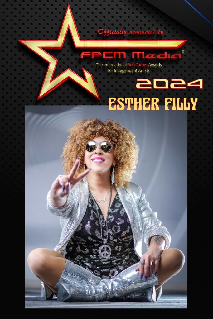 🎤 ESTHER FILLY – The Queen of Ridstyle® – preisgekrönte Soul-Sängerin und Entertainerin live auf der Bühne, buchbar für Festivals, Galas, Pride-Events, Firmenveranstaltungen und exklusive Live-Events.